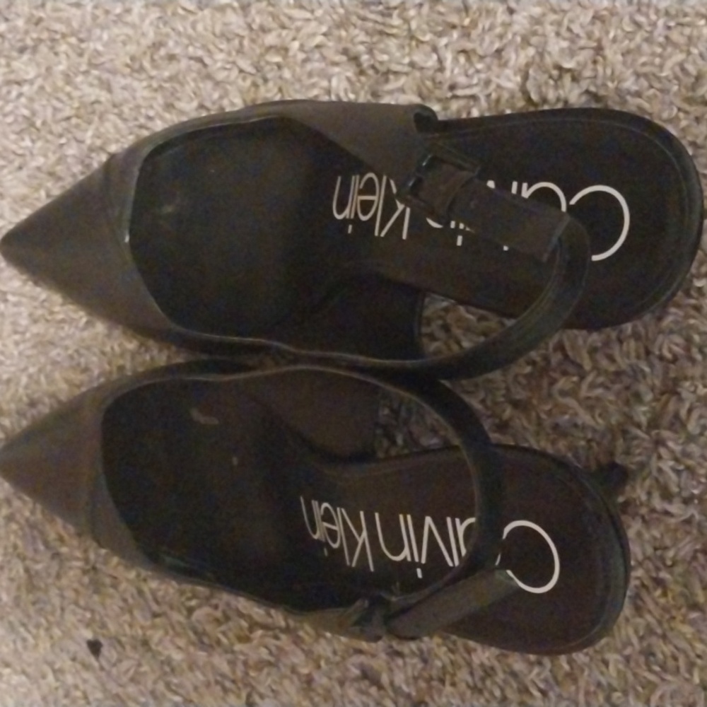 Size 8 ½, black, Calvin Klein